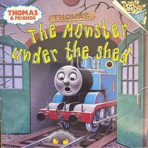 BUNDLE & SAVE🎉 Thomas & Friends The Monster Under the Shed Softcover Book